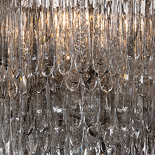 Clear & Smoke Scallop Glass