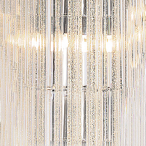 Clear & Gold Triangular Flat Cut