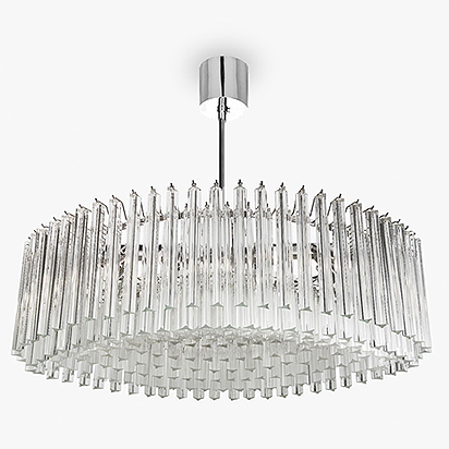 Oval Drum Chandelier