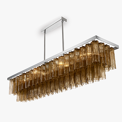 Pentagon Rectangular Chandelier