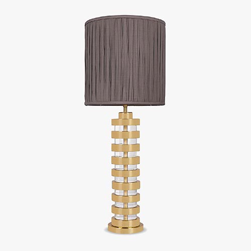 Pleated Silk Lamp Shades
