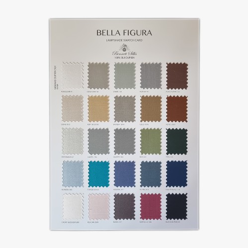 Dupion Silk Sample Card Dupion Silk Sample Card