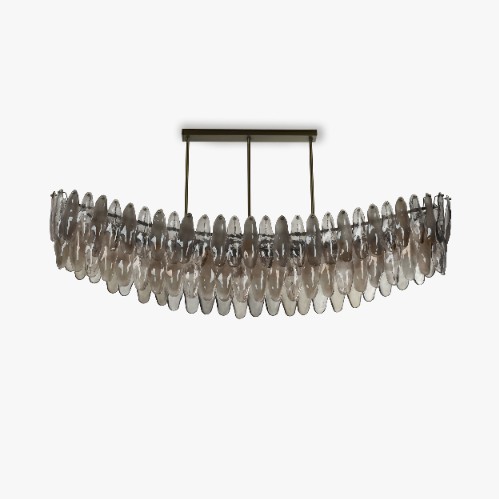 Spectre Curved Oval Chandelier