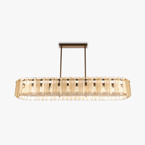 Lunar Oblong Chandelier