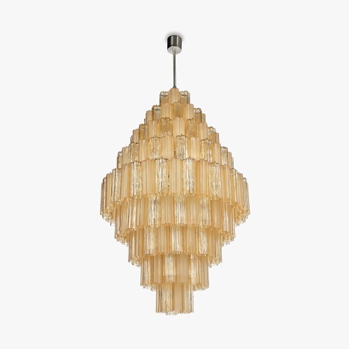 Pentagon Column Chandelier